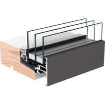 VELFAC 200 ENERGY plain sash profile